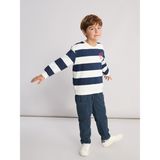 Lc Waikiki Yeni Sezon Beli Lastikli Erkek Çocuk Kadife Kargo Pantolon - Lacivert - 4 - 5 Yaş