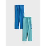 Lc Waikiki Yeni Sezon Beli Lastikli Erkek Çocuk Pijama Alt 2'li - Lacivert - 10 - 11 Yaş
