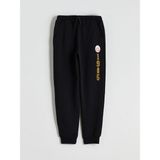 Lc Waikiki Yeni Sezon Beli Lastikli Galatasaray Baskılı Erkek Çocuk Jogger Eşofman Alt - 12 - 13 Yaş - Siyah