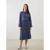 Lc Waikiki Yeni Sezon Beli Lastikli Kadin Etek - S5L688Z8 - Indigo - 44