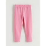 Lc Waikiki Yeni Sezon Beli Lastikli Kız Çocuk Tayt - Pembe - 2 - 3 Yaş