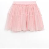 Lc Waikiki Yeni Sezon Beli Lastikli Kız Çocuk Tütülü Etek - Pembe - 1 - 2 Yaş