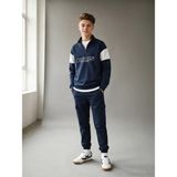 Lc Waikiki Yeni Sezon Beli Lastikli Polar Astarlı Erkek Çocuk Jogger Pantolon - Lacivert - 11 - 12 Yaş