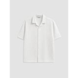 Lc Waikiki Yeni Sezon Beyaz Loose Fit Resort Yaka Müslin Erkek Gömlek