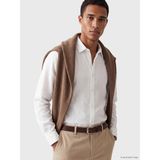 Lc Waikiki Yeni Sezon Beyaz Regular Fit Keten Görünümlü Erkek Gömlek