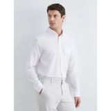 Lc Waikiki Yeni Sezon Beyaz Regular Fit Keten Karışımlı Erkek Basic Gömlek - XL