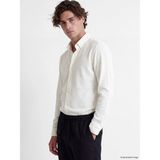 Lc Waikiki Yeni Sezon Beyaz Slim Fit Dokulu Erkek Gömlek - XL