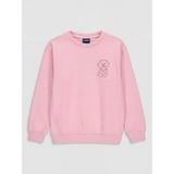 Lc Waikiki Yeni Sezon Bisiklet Yaka Baskılı Kız Çocuk Sweatshirt - 12 - 13 Yaş