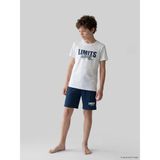 Lc Waikiki Yeni Sezon Bisiklet Yaka Erkek Çocuk Baskılı Pijama Takımı - 7 - 8 Yaş