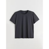 Lc Waikiki Yeni Sezon Bisiklet Yaka Erkek Spor Tişört - Gri - 3XL