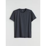Lc Waikiki Yeni Sezon Bisiklet Yaka Erkek Spor Tişört - Gri - 5XL