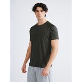 Lc Waikiki Yeni Sezon Bisiklet Yaka Erkek Spor Tişört - Haki - XL