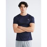 Lc Waikiki Yeni Sezon Bisiklet Yaka Erkek Spor Tişört - Lacivert - XL