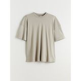 Lc Waikiki Yeni Sezon Bisiklet Yaka Erkek Tişört - Bej - 5XL