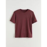 Lc Waikiki Yeni Sezon Bisiklet Yaka Erkek Tişört - Mürdüm - 2XL