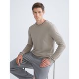 Lc Waikiki Yeni Sezon Bisiklet Yaka Erkek Triko Kazak - Bej - 2XL