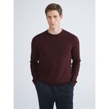 Lc Waikiki Yeni Sezon Bisiklet Yaka Erkek Triko Kazak - Bordo - 2XL
