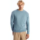 Lc Waikiki Yeni Sezon Bisiklet Yaka Erkek Triko Kazak - Mavi - 2XL