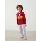 Lc Waikiki Yeni Sezon Bisiklet Yaka Galatasaray Baskılı Erkek Çocuk Pijama Takımı - Kırmızı - 2 - 3 Yaş