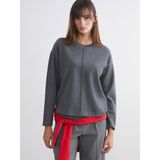 Lc Waikiki Yeni Sezon Bisiklet Yaka Kadın Triko Kazak - Antrasit - 2XL