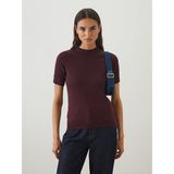 Lc Waikiki Yeni Sezon Bisiklet Yaka Kadın Triko Kazak - Bordo - XL