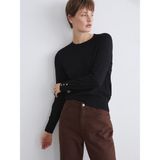 Lc Waikiki Yeni Sezon Bisiklet Yaka Kadın Triko Kazak - Siyah - XL