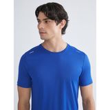 Lc Waikiki Yeni Sezon Bisiklet Yaka Kısa Kollu Erkek Spor Tişört - Mavi - XL