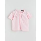 Lc Waikiki Yeni Sezon Bisiklet Yaka Kız Çocuk Bluz - Pembe - 9 - 10 Yaş
