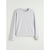 Lc Waikiki Yeni Sezon Bisiklet Yaka Kız Çocuk Soft Touch Sweatshirt - Lila - 9 - 10 Yaş