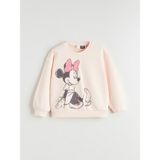 Lc Waikiki Yeni Sezon Bisiklet Yaka Minnie Mouse Baskılı Kız Çocuk Sweatshirt - Pembe - 3 - 4 Yaş