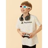 Lc Waikiki Yeni Sezon Bisiklet Yaka Playstation Baskili Erkek Cocuk Sortlu Pijama Takimi - S5LG50Z4 - Beyaz - 7 - 8 Yaş