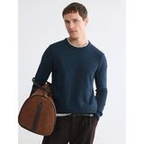 Lc Waikiki Yeni Sezon Bisiklet Yaka Regular Fit Erkek Triko Kazak - Petrol - M