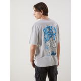 Lc Waikiki Yeni Sezon Bisiklet Yaka Rick And Morty Baskılı Erkek Tişört - Gri