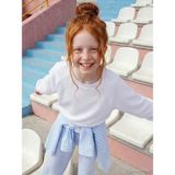 Lc Waikiki Yeni Sezon Bisiklet Yaka Soft Touch Kız Çocuk Sweatshirt - Lila - 13 - 14 Yaş