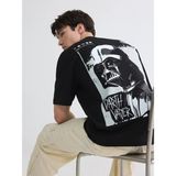 Lc Waikiki Yeni Sezon Bisiklet Yaka Star Wars Baskılı Erkek Tişört - Yeni Siyah