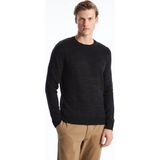 Lc Waikiki Yeni Sezon Bisiklet Yaka Uzun Kollu Desenli Erkek Triko Kazak - Kahverengi - 2XL