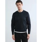 Lc Waikiki Yeni Sezon Bisiklet Yaka Yün Karışımlı Erkek Triko Kazak - Lacivert - 2XL