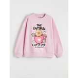 Lc Waikiki Yeni Sezon Capyfun Baskılı Kız Çocuk Kalın Sweatshirt - Lila - 11 - 12 Yaş
