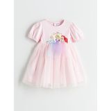 Lc Waikiki Yeni Sezon Cinderella Aurora ve Ariel Baskılı Kız Çocuk Elbise - 1 - 2 Yaş - Pembe