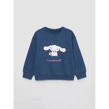 Lc Waikiki Yeni Sezon Cinnamoroll Baskılı Kız Çocuk Sweatshirt - İndigo - 1 - 2 Yaş