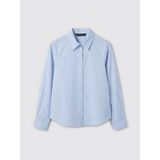 Lc Waikiki Yeni Sezon Çizgili Oxford Kadın Gömlek - 3XL - Mavi
