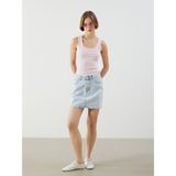 Lc Waikiki Yeni Sezon Dar Fit Mini Jean Etek - Mavi