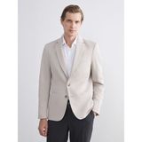 Lc Waikiki Yeni Sezon Dar Kalıp Erkek Blazer Ceket - Bej - 54