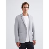 Lc Waikiki Yeni Sezon Dar Kalıp Erkek Blazer Ceket - Gri - 48