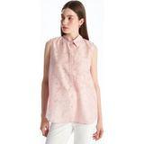 Lc Waikiki Yeni Sezon Desenli Kadın Gömlek - 38 - Pembe