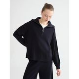 Lc Waikiki Yeni Sezon Dik Yaka Kadın Triko Kazak - Lacivert - XL