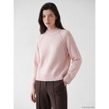 Lc Waikiki Yeni Sezon Dik Yaka Kadın Triko Kazak - Pembe - XL