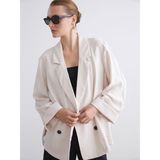 Lc Waikiki Yeni Sezon Dokulu Kadın Ceket - 44 - Bej