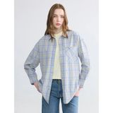 Lc Waikiki Yeni Sezon Ekose Oversize Kadın Gömlek - 42