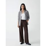 Lc Waikiki Yeni Sezon Ekose Oversize Oxford Kadın Gömlek - Lacivert
